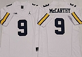 Men's Michigan Wolverines #9 J.J. McCarthy White 2024 F.U.S.E. Stitched Jersey,baseball caps,new era cap wholesale,wholesale hats